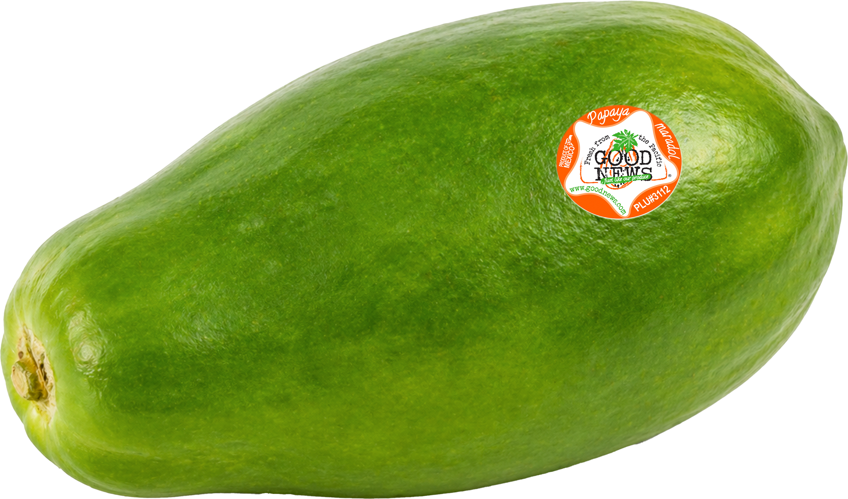 Caja con papayas calibre uniforme — Viva Papaya