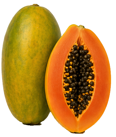 Variedad Passion: pulpa roja intensa y fruto alargado